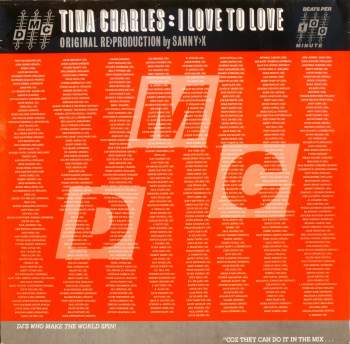 Charles, Tina - I Love To Love DMC RMX