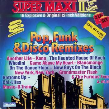 Various - Super Maxi II Pop, Funk & Disco Remixes 2nd Edition