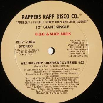 GQG & Slick Sheik - Wild Boys Rapp
