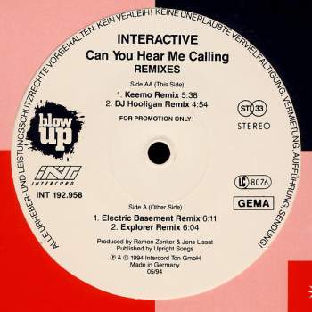 Interactive - Can You Hear Me Calling