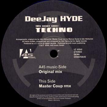 DeeJay Hyde - (My Heart Goes) Techno