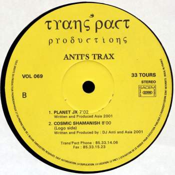 Asia 2001 - Anti's Trax