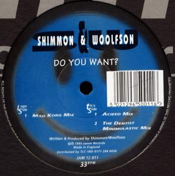Shimmon & Woolfson - Do You Want
