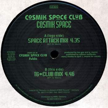 Cosmik Space Club - Cosmik Space