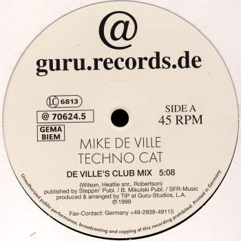 De Ville, Mike - Techno Cat