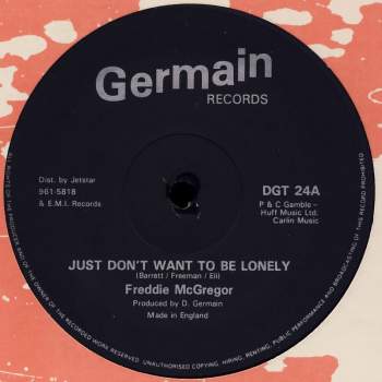McGregor, Freddie - Just Don't Want To Be Lonely
