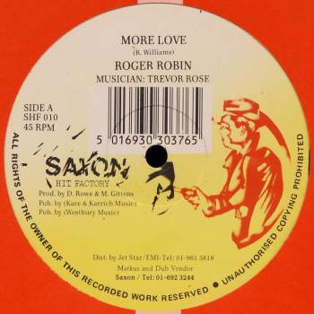 Robin, Roger - More Love