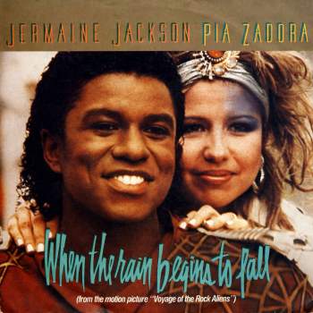 Jackson, Jermaine & Pia Zadora - When The Rain Begins To Fall