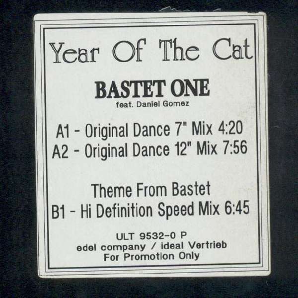 BASTET ONE FEAT. DANIEL GOMEZ - Year Of The Cat - Disque Maxi x 1