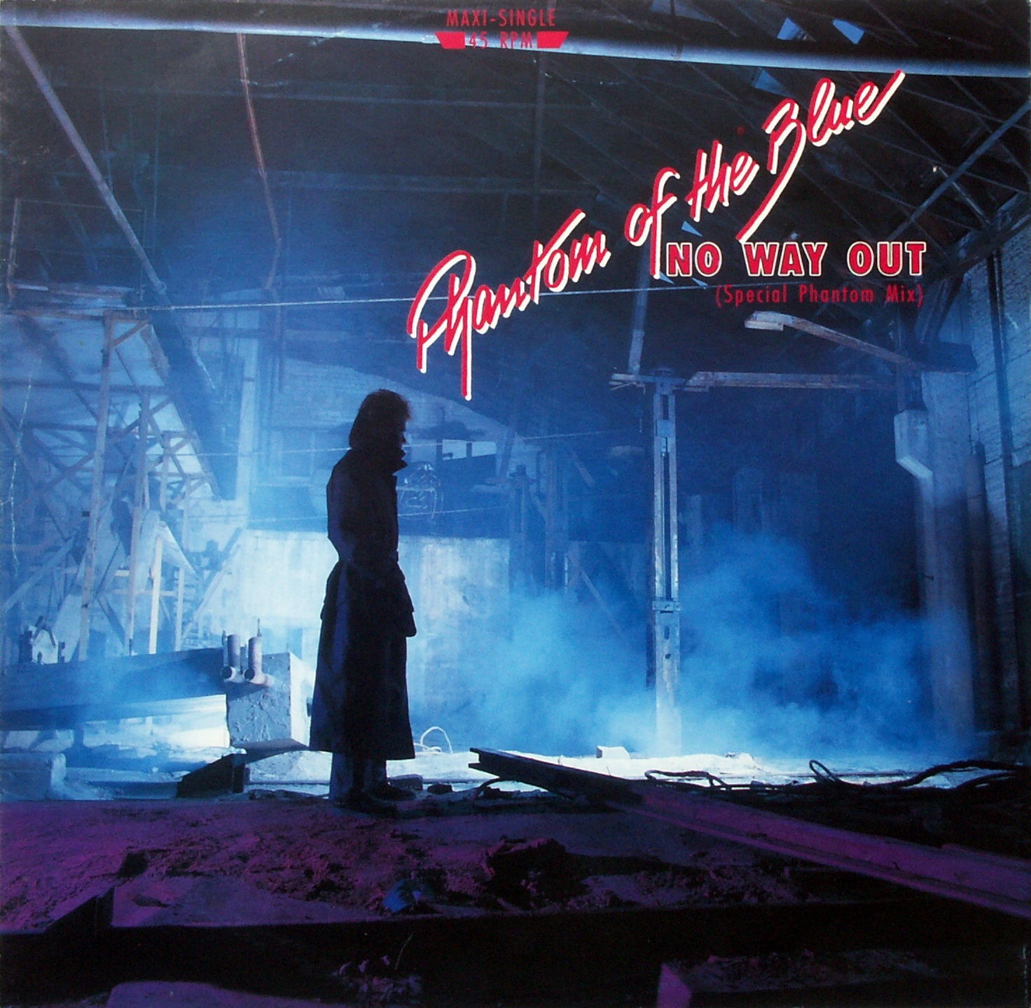 PHANTOM OF THE BLUE - No Way Out - Disque Maxi x 1