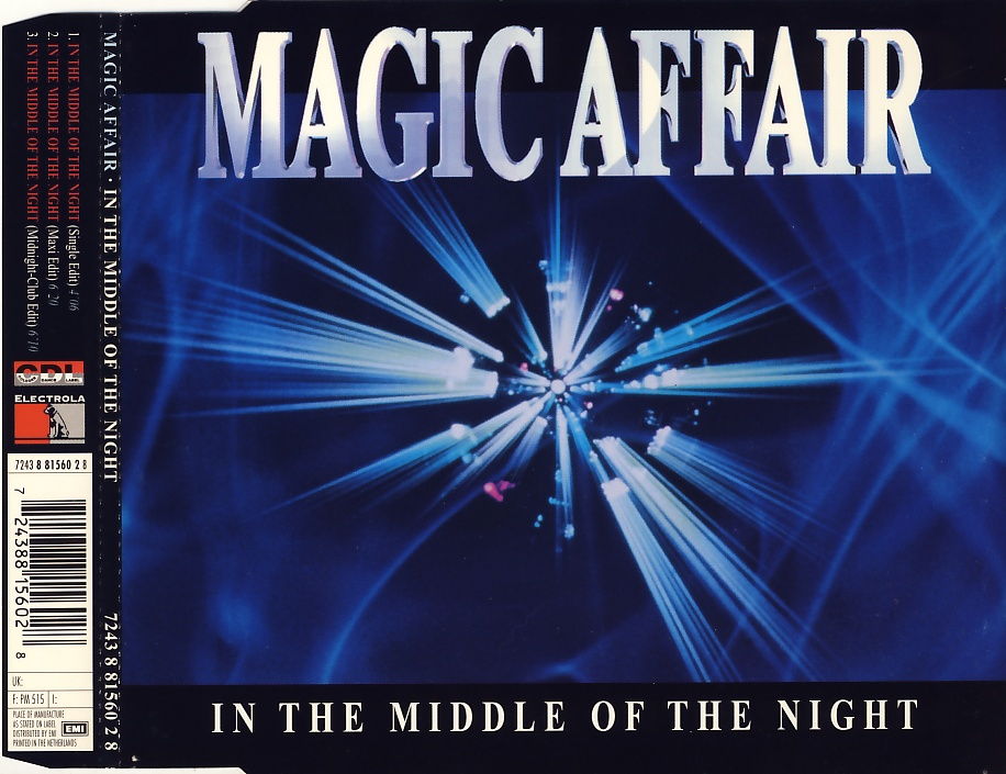 MAGIC AFFAIR - In The Middle Of The Night - CD Maxi