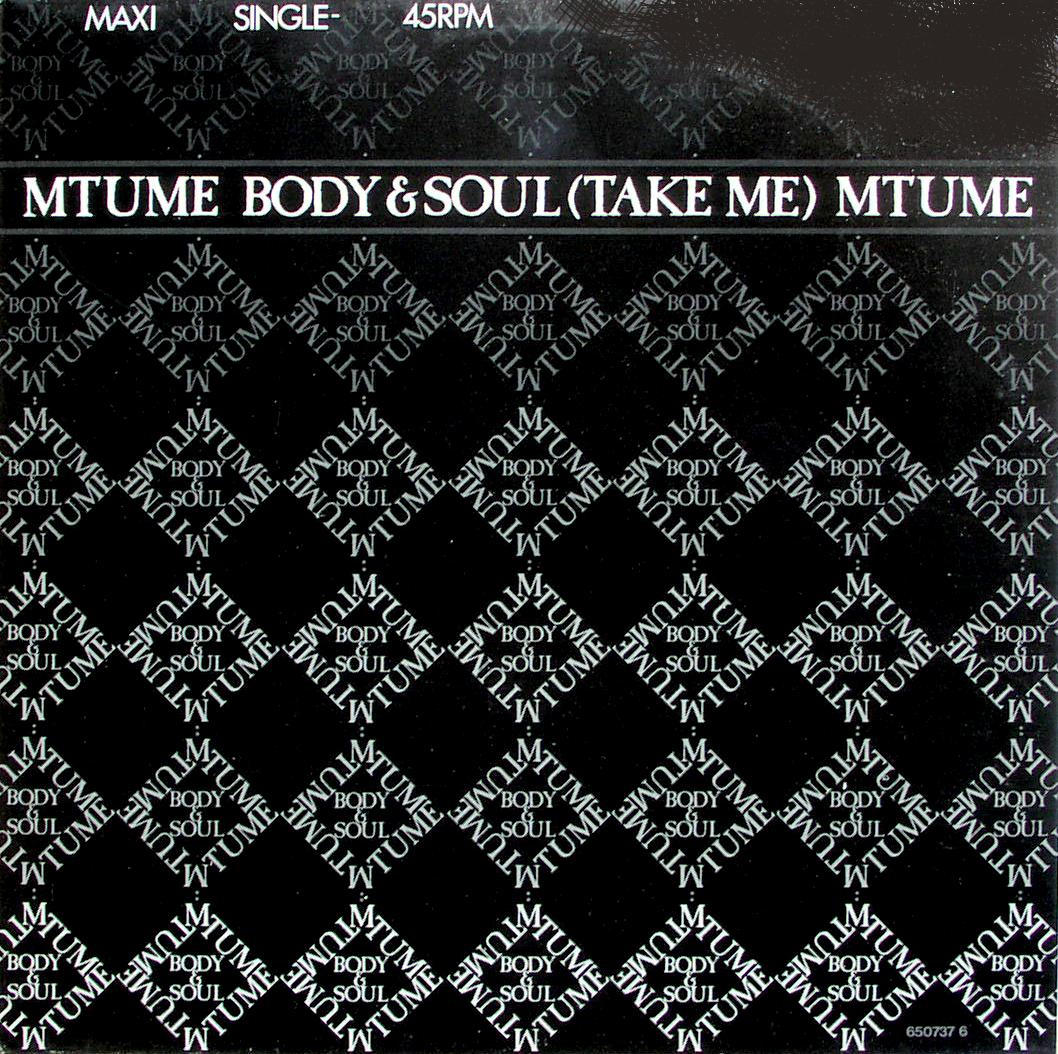 MTUME - Body & Soul (Take Me) - Disque Maxi x 1