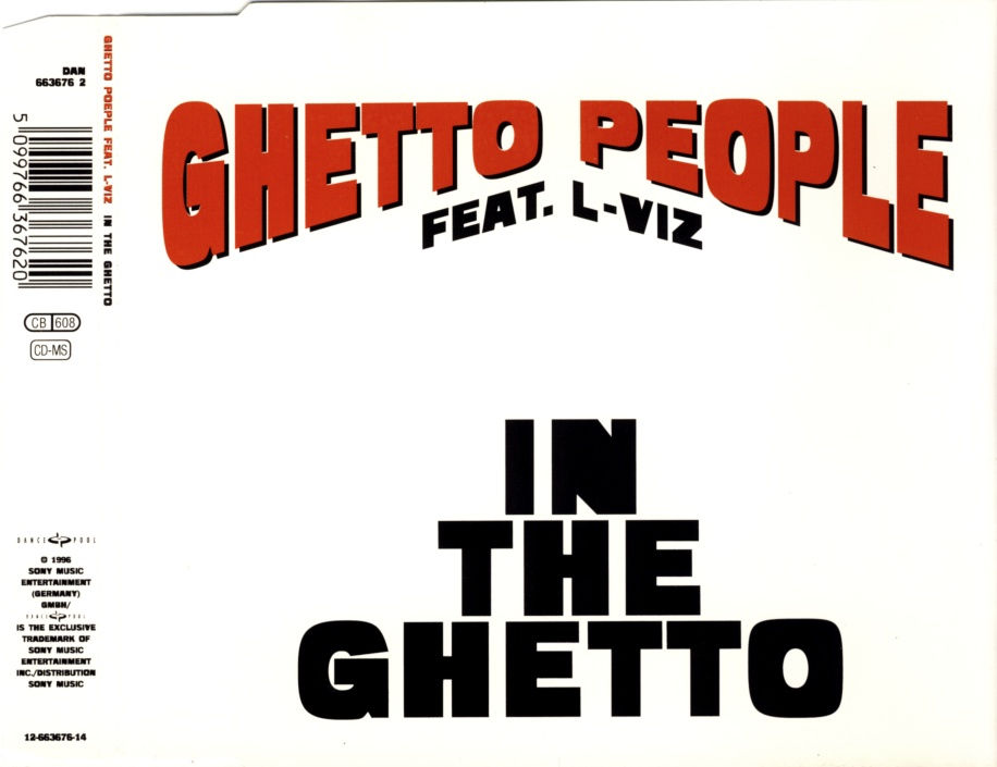 GHETTO PEOPLE FEAT. L-VIZ - In The Ghetto - Disque CD Maxi