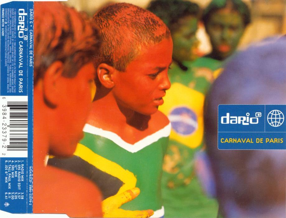 G., DARIO - Carnaval De Paris - Disque CD Maxi