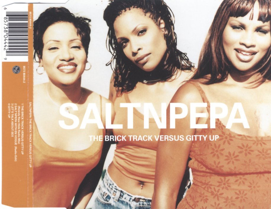 SALT 'N' PEPA - The Brick Track Versus Gitty Up - Disque CD Maxi