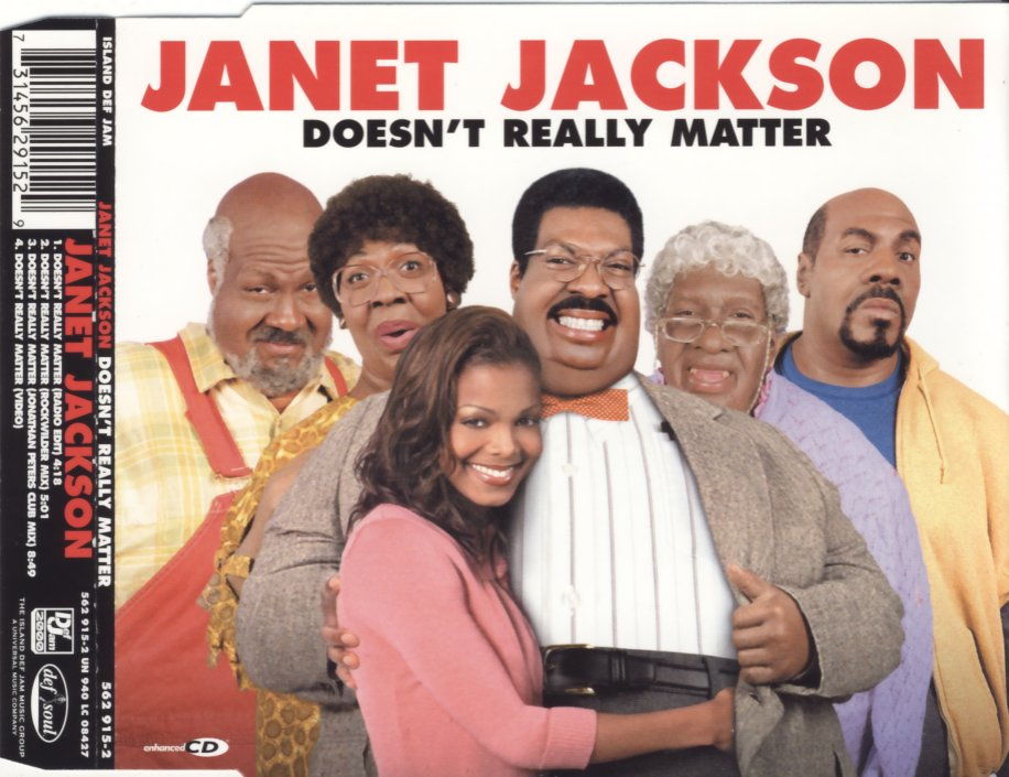 JACKSON, JANET - Doesn't Really Matter - Disque CD Maxi