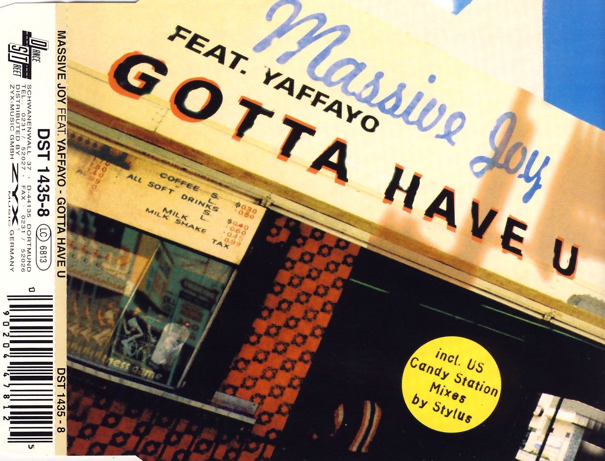 MASSIVE JOY FEAT. YAFFAYO - Gotta Have U - MCD