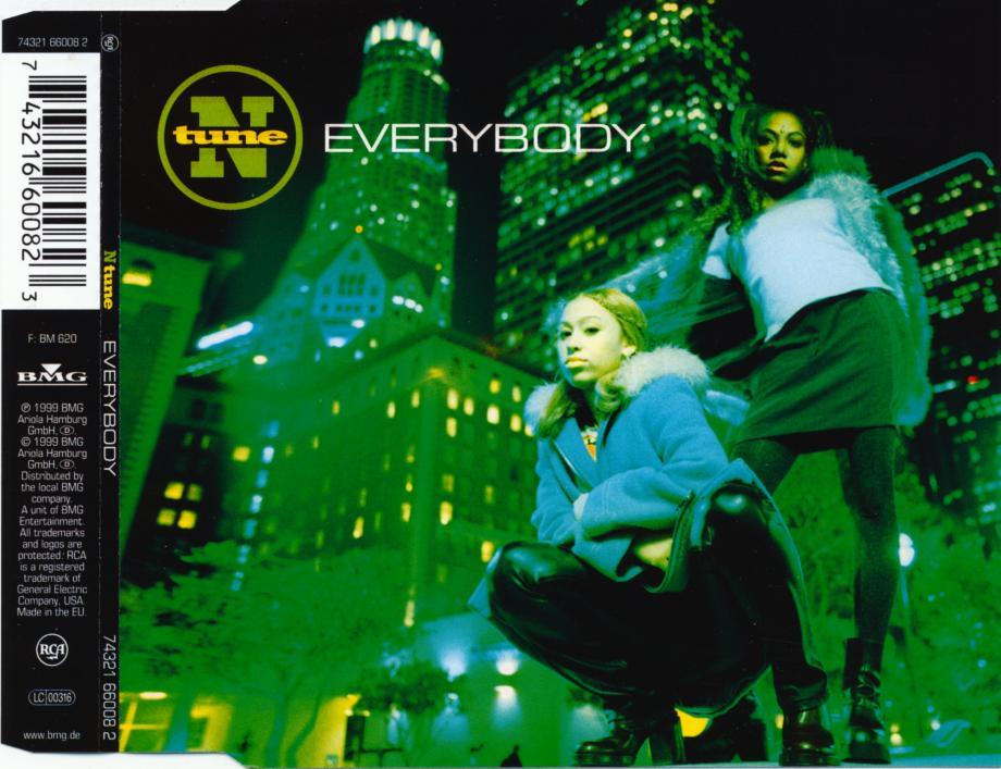 N-TUNE - Everybody - Disque CD Maxi