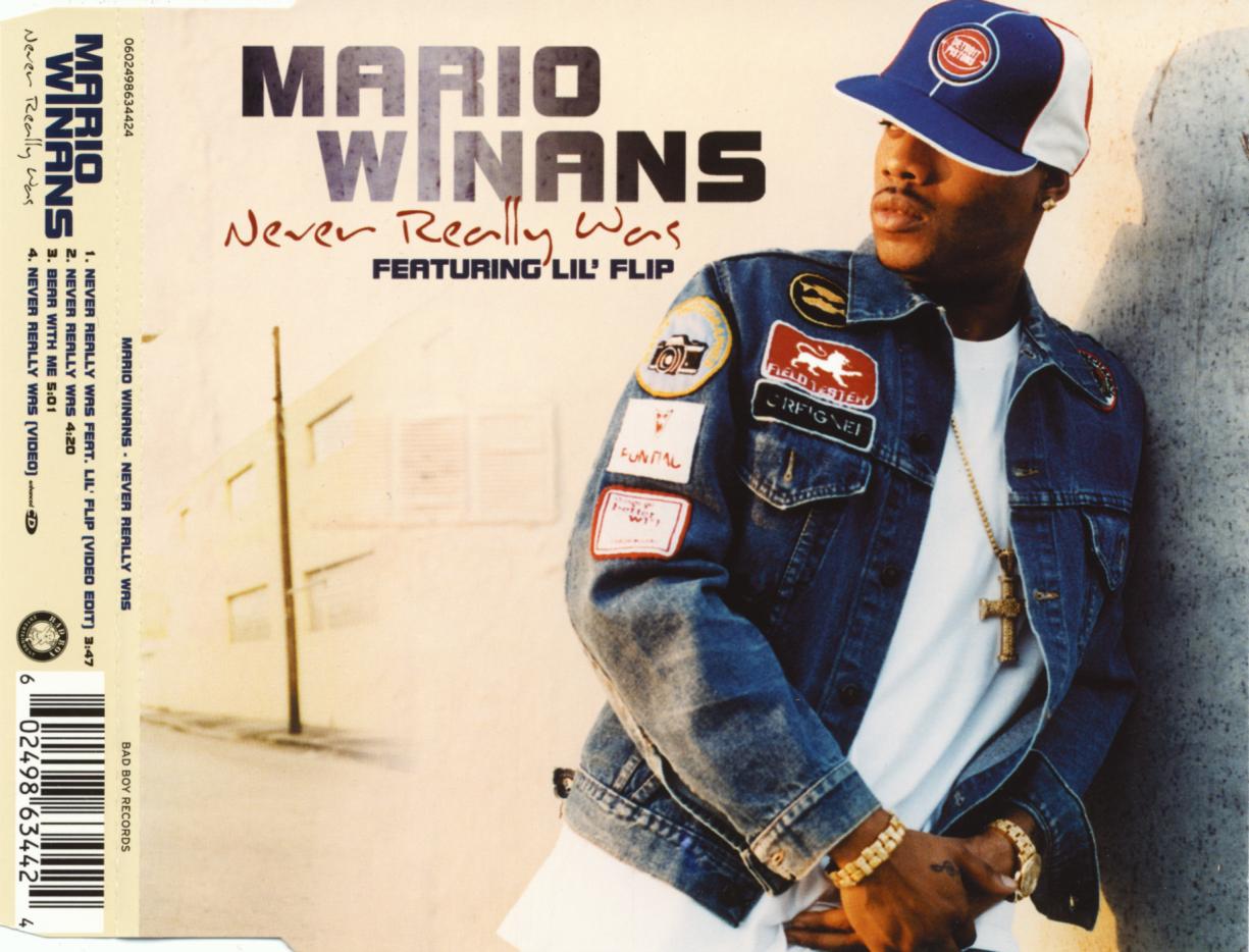 WINANS, MARIO FEAT. LIL' FLIP - Never Really Was - Disque CD Maxi