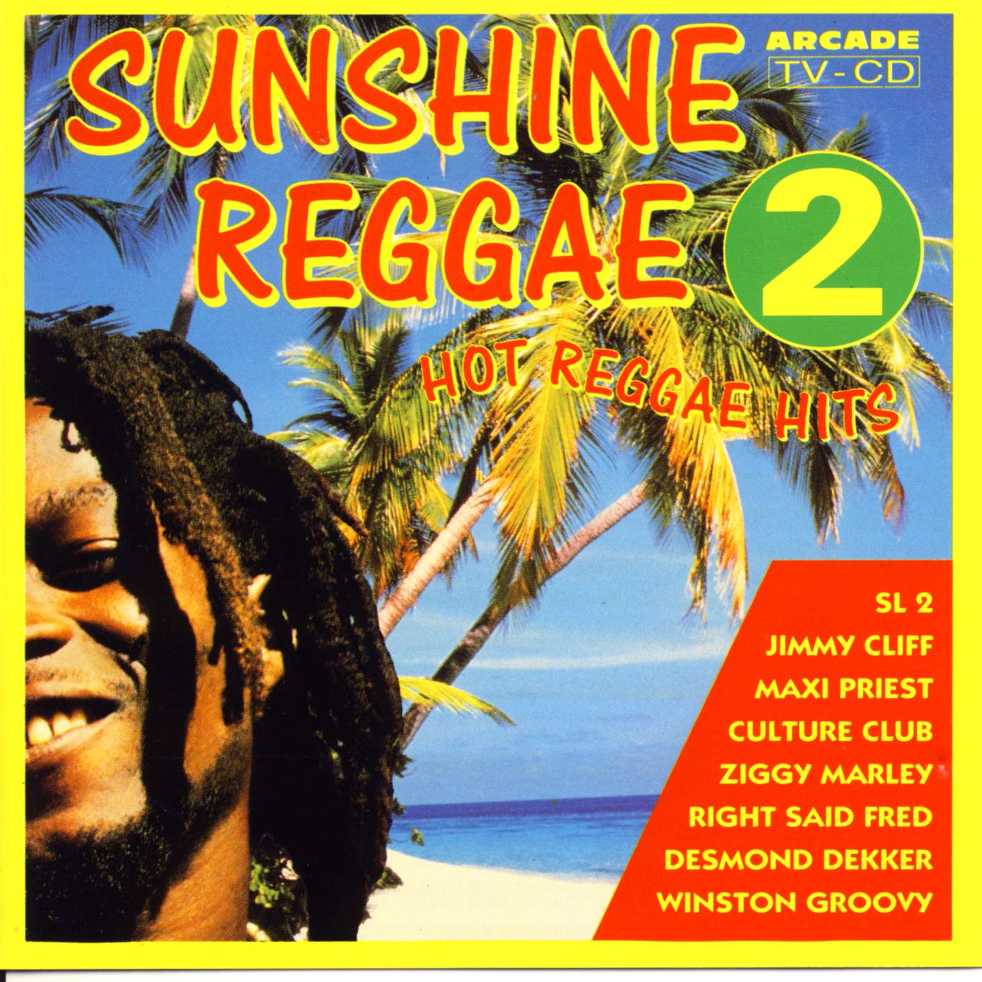 VARIOUS - Sunshine Reggae Hot Reggae Hits Vol. 2 - Disque CD
