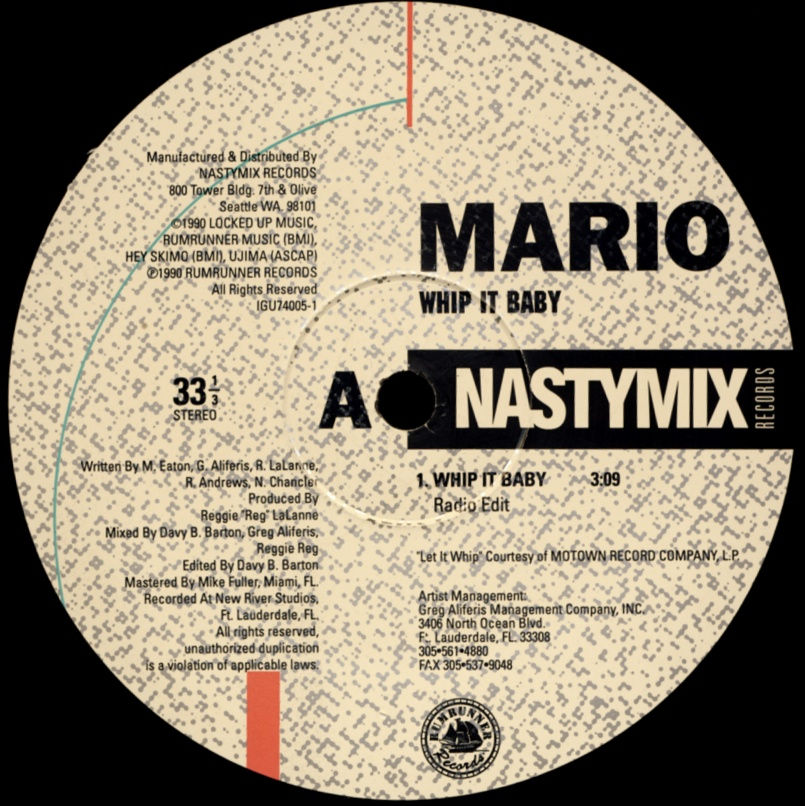 MARIO - Whip It Baby - Disque Maxi x 1