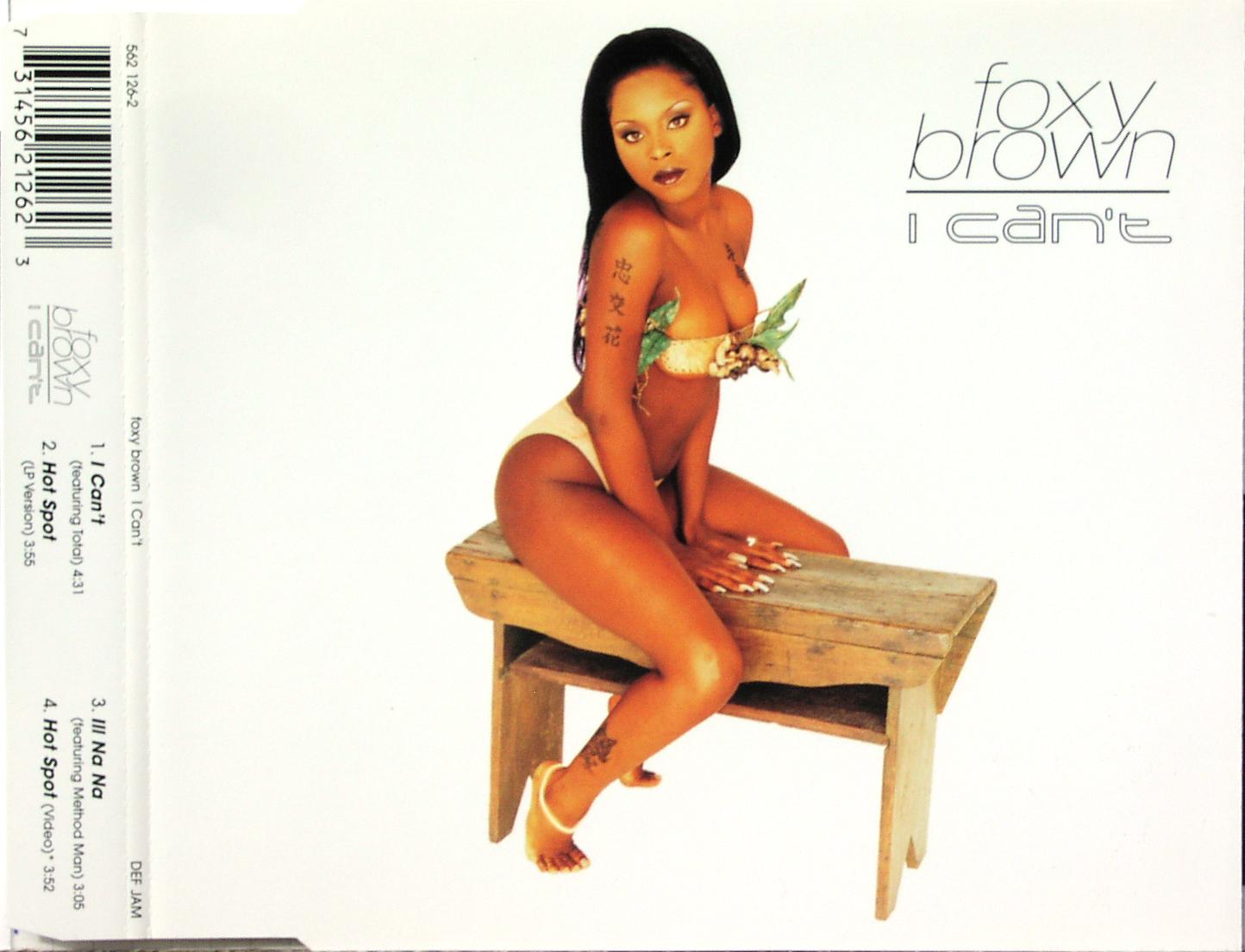 FOXY BROWN - I Can't - Disque CD Maxi