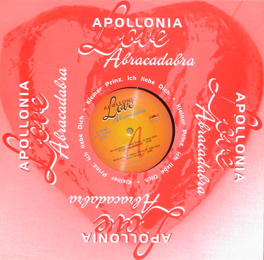 APOLLONIA LOVE - Abracadabra, Kleiner Prinz Ich Liebe Dich - 12 inch x 1