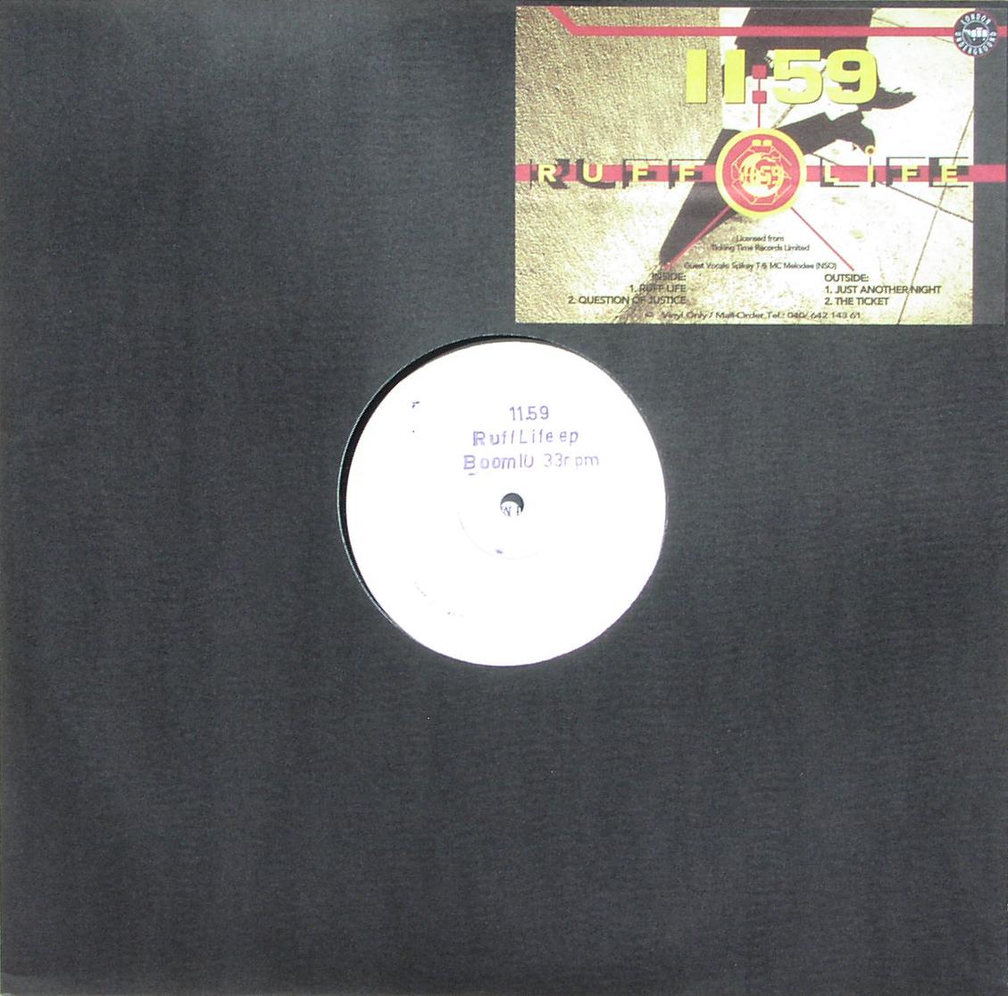 11:59 - Ruff Life EP - 12 inch x 1