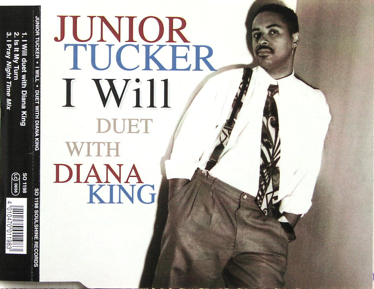 JUNIOR TUCKER - I Will - Disque CD Maxi