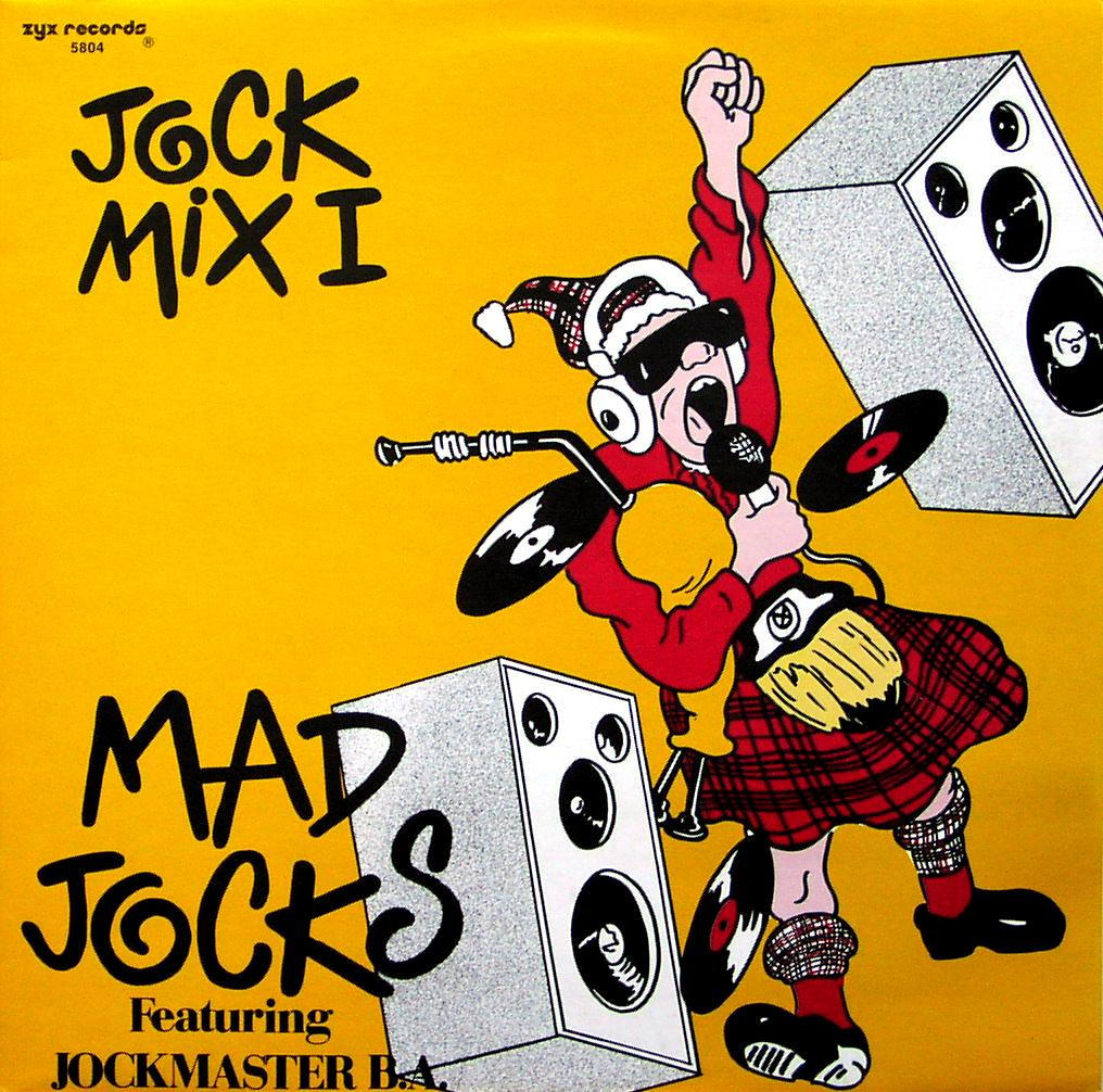 MAD JOCKS FEAT. JOCKMASTER B.A. - Jock Mix 1 - Disque Maxi x 1