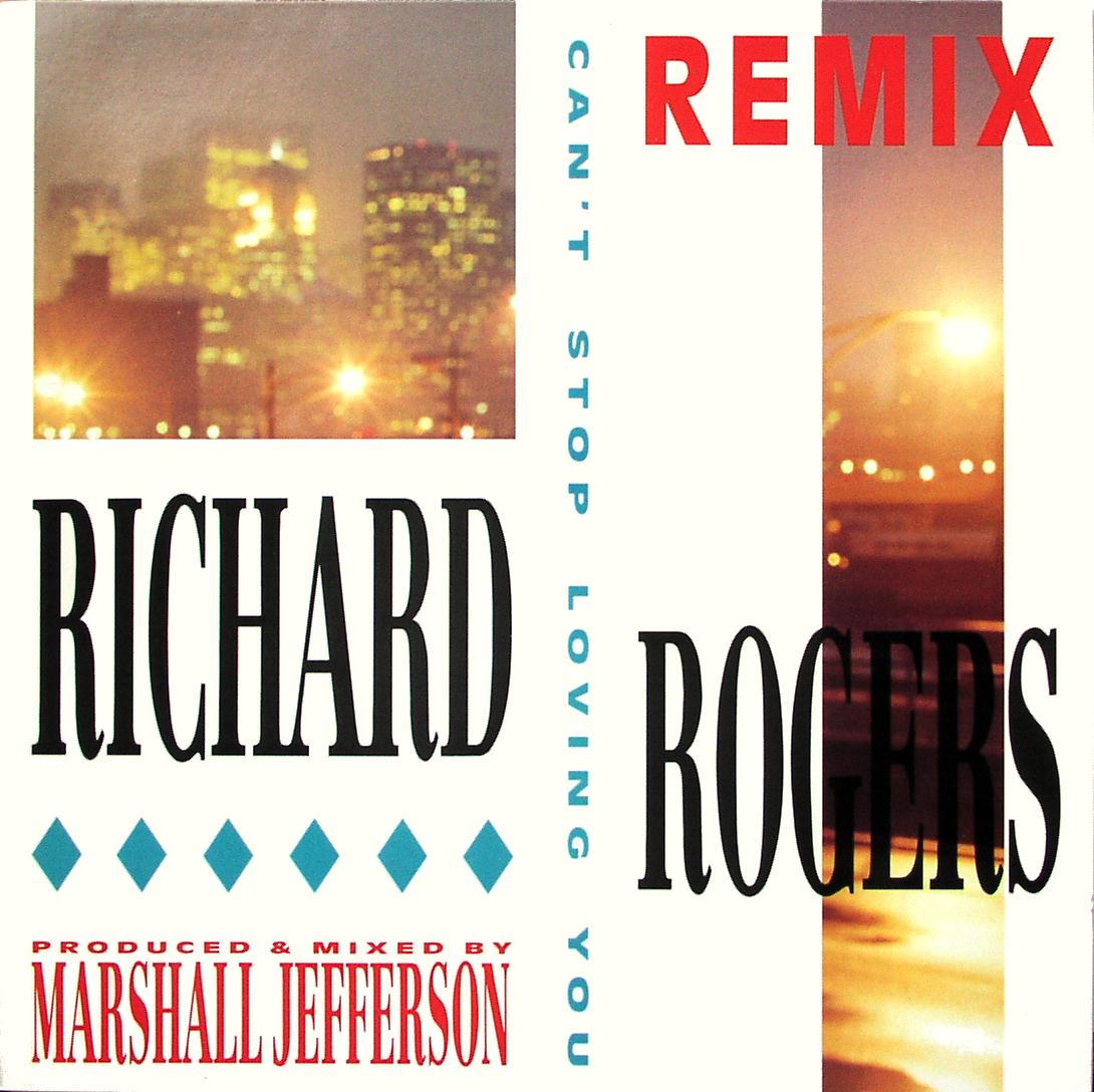 ROGERS, RICHARD - Can't Stop Loving You RMX - Disque Maxi x 1