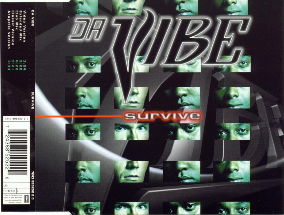 DA VIBE - Survive - Disque CD Maxi