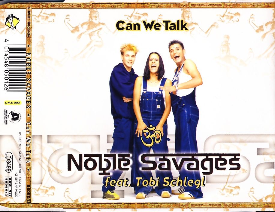 NOBLE SAVAGES - Can We Talk - CD Maxi