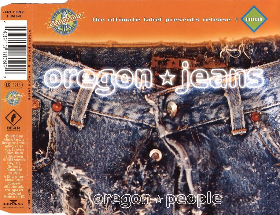 OREGON PEOPLE - Oregon Jeans - Disque CD Maxi