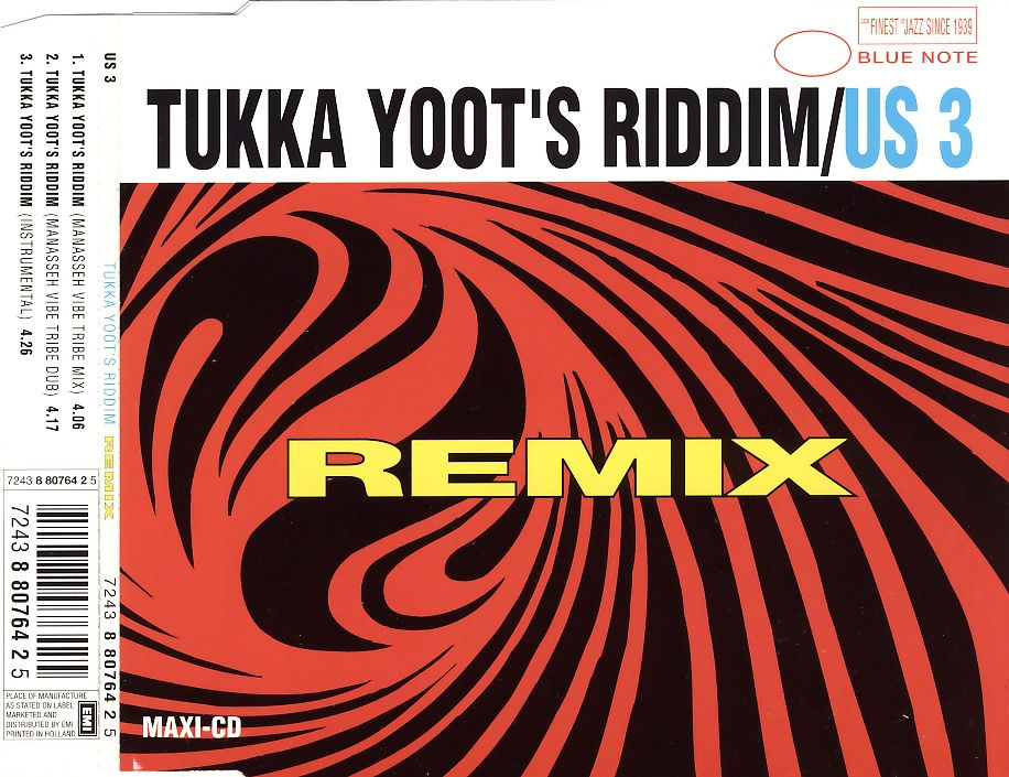US 3 - Tukka Yoot's Riddim - Disque CD Maxi