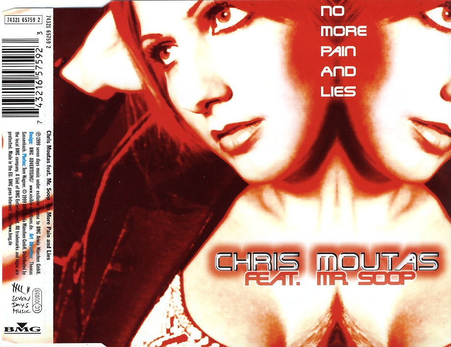 MOUTAS, CHRIS - No More Pain And Lies - Disque CD Maxi