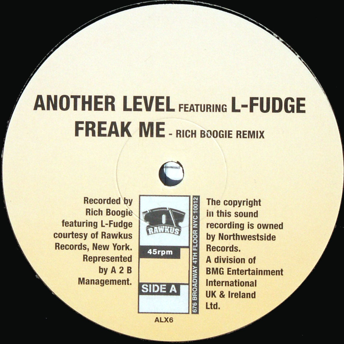 ANOTHER LEVEL - Freak Me - 12 inch x 1
