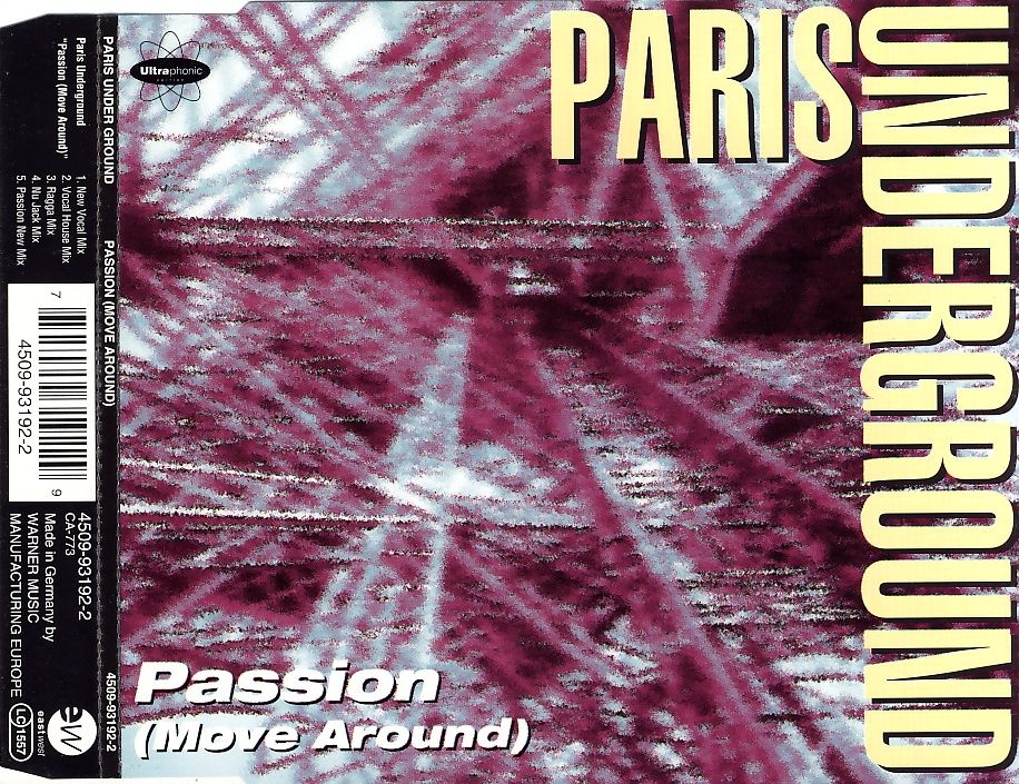 PARIS UNDERGROUND - Passion (Move Around) - CD Maxi