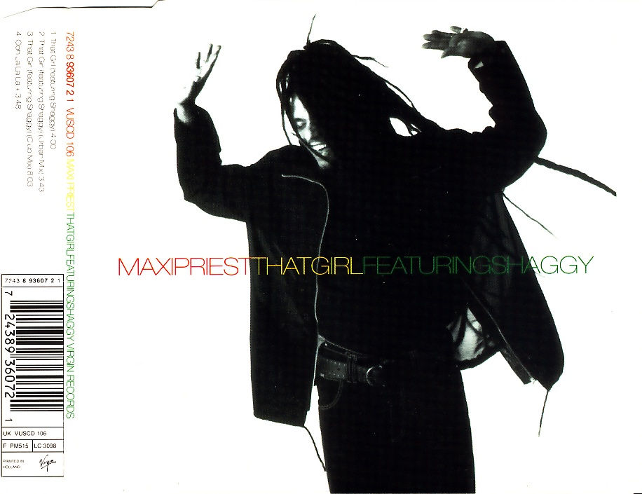 MAXI PRIEST FEAT. SHAGGY - That Girl - Disque CD Maxi