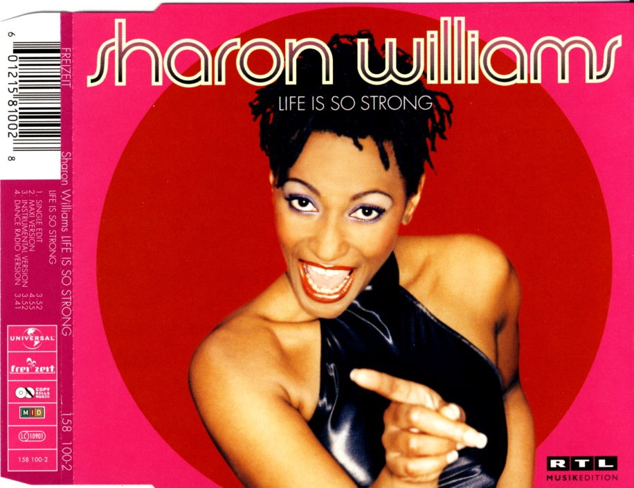 WILLIAMS, SHARON - Life Is So Strong - CD Maxi