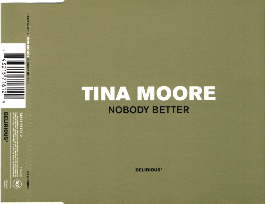 MOORE, TINA - Nobody Better - Disque CD Maxi