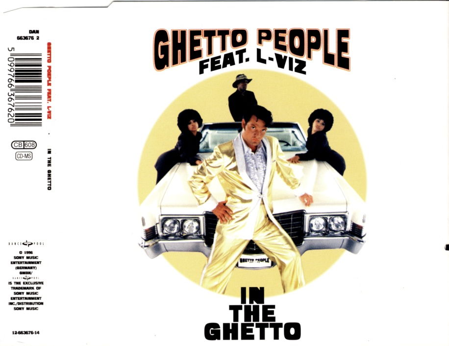 GHETTO PEOPLE FEAT. L-VIZ - In The Ghetto - Disque CD Maxi