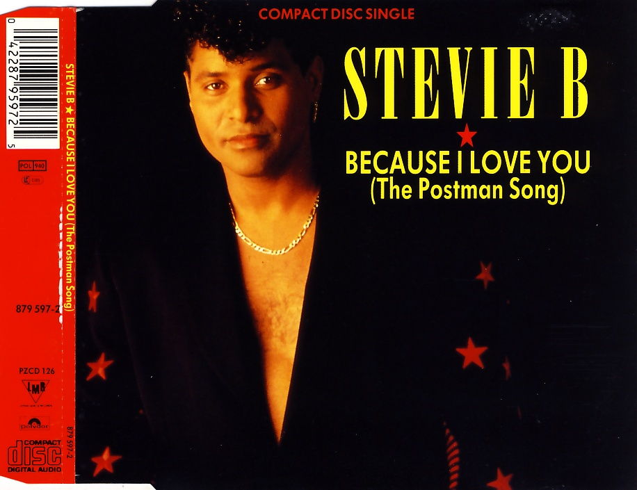 STEVIE B. - Because I Love You (The Postman Song) - Disque CD Maxi