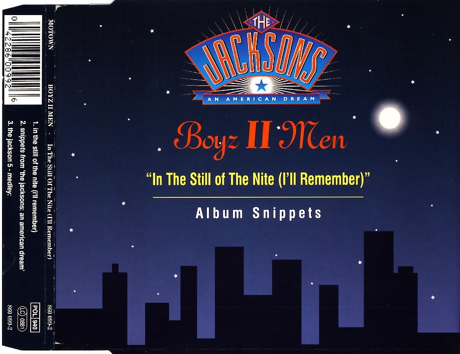 BOYZ II MEN - In The Still Of The Nite - Disque CD Maxi