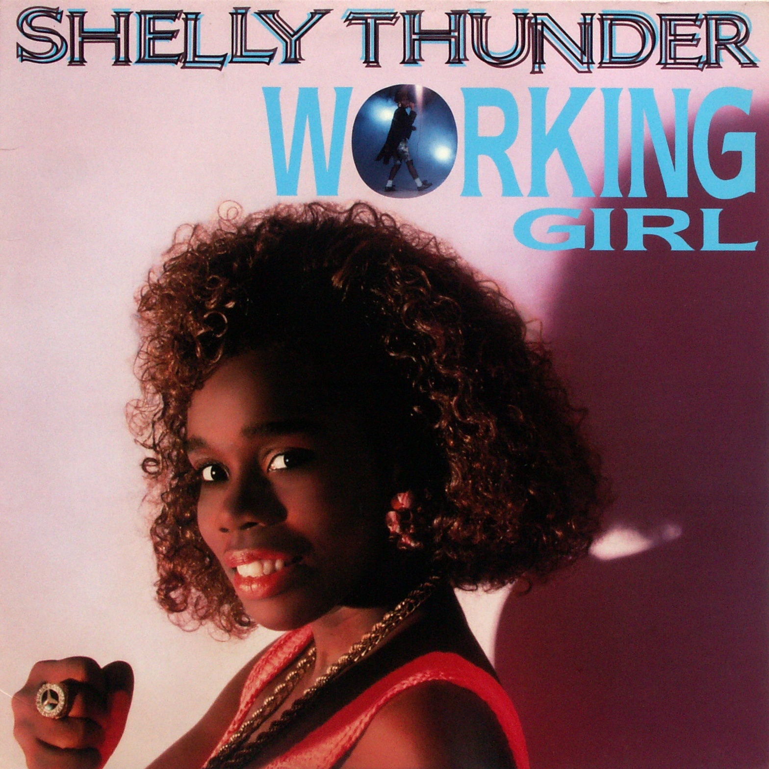 SHELLY THUNDER - Working Girl - Disque Maxi x 1