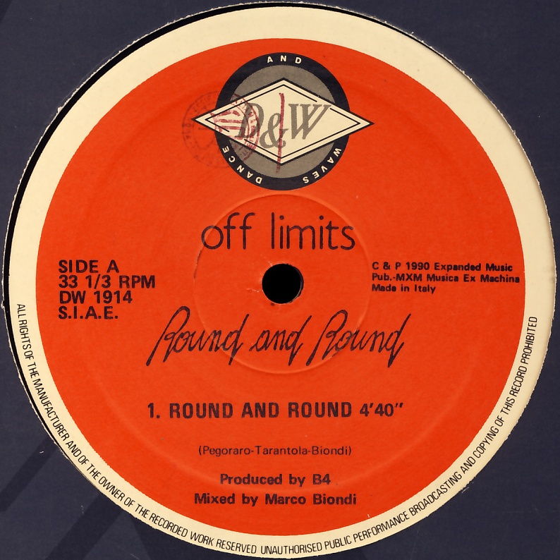 OFF LIMITS - Round And Round - Disque Maxi x 1