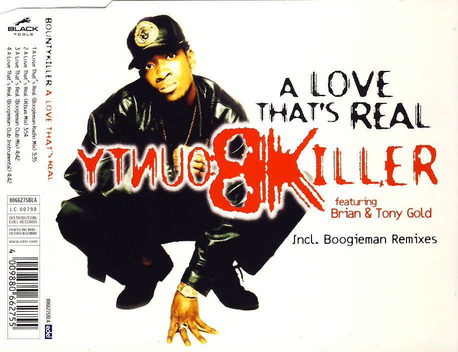 BOUNTY KILLER - A Love That's Real - Disque CD Maxi