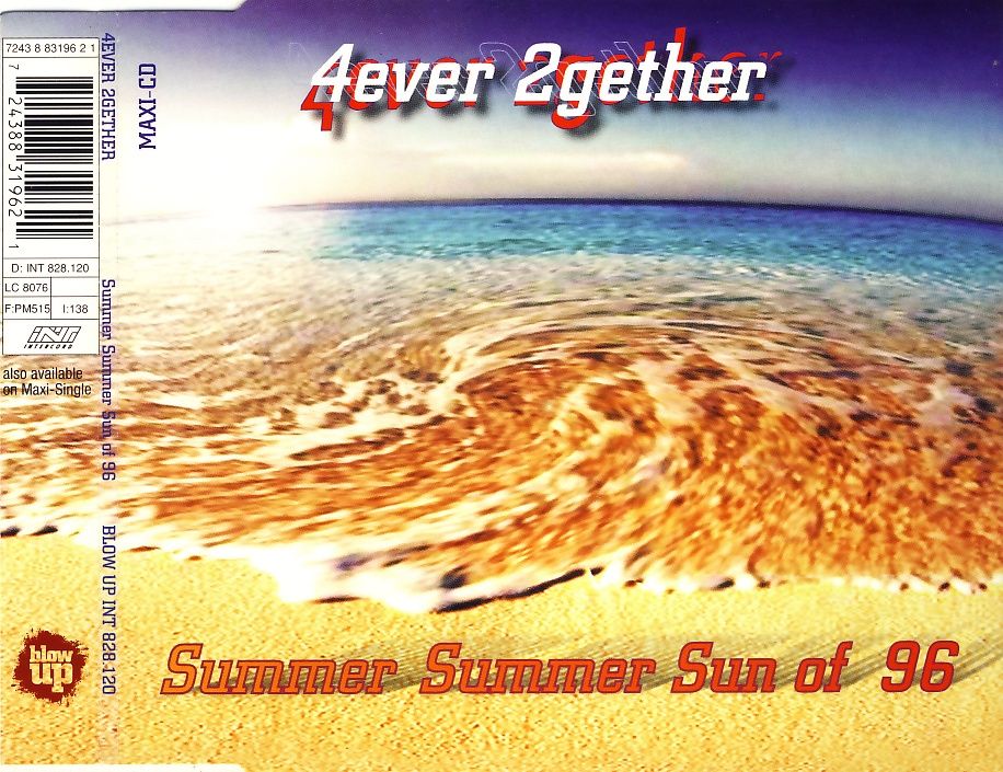 4EVER 2GETHER - Summer Summer Sun Of 96 - Disque CD Maxi