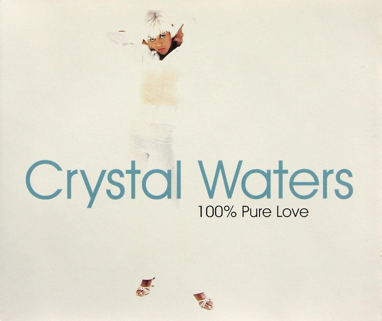 CRYSTAL WATERS - 100% Pure Love - Disque CD Maxi