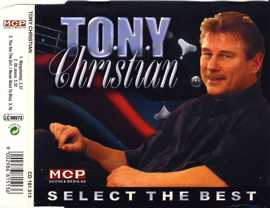 CHRISTIAN, TONY - Select The Best - CD Maxi